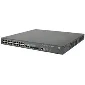 HP Hewlett Packard Enterprise 3600-24-PoE+ v2 EI, gemanaged, L3, Fast Ethernet (10/100), Schwarz, SDRAM, 50/60 Hz