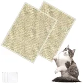 OEM Katzennagelmatte, 2er Pack, Sisal, selbstklebend, 30x40cm