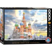 Eurographics Puzzle Vasil der Gesegnete Tempel, Moskau 1000 Teile