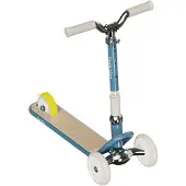 Yvolution Kinderroller Classic Glider blau - verstellbarer Lenker und klappbar
