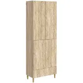 Syfax Schrankset 2 pcs Sonoma-Eiche Holzwerkstoff