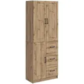 Syfax Schrankset 2 pcs Artisan-Eiche Holzwerkstoff