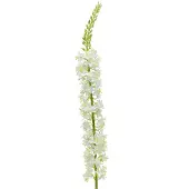 Viana Wüstenschweif Weiß 106cm - Künstliche Steppenkerze Deko-Blume Eremurus Kunstpflanze