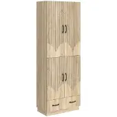 Syfax Schrankset 2 pcs Sonoma-Eiche Holzwerkstoff