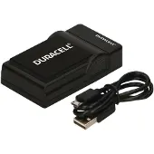 Duracell Ladegerät mit USB Kabel für Olympus BLH-1