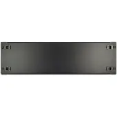 Inter-Tech 88887274, Blindverschlussplatte, Schwarz, 1 Stück(e), 640 g
