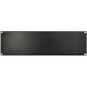 Inter-Tech 88887270, Blindverschlussplatte, Schwarz, 1 Stück(e)
