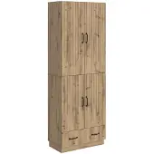 Syfax Schrankset 2 pcs Artisan-Eiche Holzwerkstoff