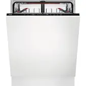 AEG Series 7000 FSE64637P, Voll integriert, Standardgröße (60 cm), Weiß, Schwarz, Berührung, LED