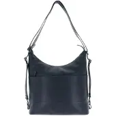 Leonhard heyden Leder Schultertasche Umhängetasche mit Laptopfach Hamburg Hobo Bag / Rucksack 7084 Marineblau dunkelblau