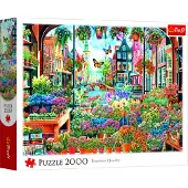Trefl PUZZLE 2000 Blumenladen in Amsterdam 27128