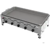 ChattenGlut Professional Gastrobräter 5-flammig Tischgerät 18,0kW und Pfanne
