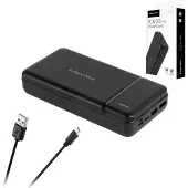 Krüger&Matz Powerbank 30000mAh 2xUSB USB-C Kabel KrugerMatz