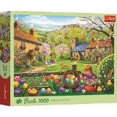 Trefl PUZZLE 1000 Ostereiersuche 10977