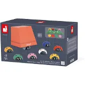 Janod - Memory-Spiel Marienkäfer - Lernspiel aus Holz für Kinder