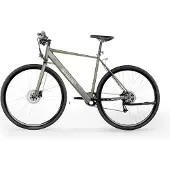 Sharp Hybrid E-Bike mit 7-Gang-Kettenschaltung, integriertem Farbdisplay und App, BK-GS03E-G