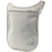 Pacsafe 10139103, Frau, Schultertasche, 1 Taschen, Grau, Einfarbig, Grau