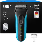 Braun Series 3+ Rasierer Herren Elektrisch Elektrorasierer Rasierapparat Blau