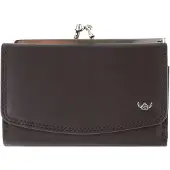 Golden Head Leder Geldbörse Polo RFID Protect Bügelbörse 2255 Dunkelbraun
