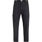 Jack & Jones Cargohose Kane Frank 12291962 Schwarz Relaxed Fit