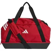 Adidas Sporttasche PERFORMANCE "TIRO MEDIUM DUFFELBAG MIT BODENFACH", team power rot 2, weiß, Obermaterial: 100% Polyester, Taschen Sporttasche