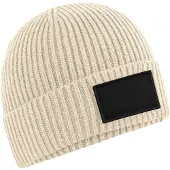 Beechfield - "Fashion" Mütze (Haferflocken/Schwarz)
