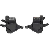 Microshift MTB Thumb-Taps Schalthebel Paar Shimano 3x7-fach schwarz 2022 Schalthebel