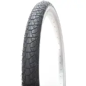 Deli Tire Fahrradreifen 26 x 2,125 Zoll (57-559 mm) Schwarz/Weiß Drahtreifen Modell SA-238