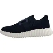 La strada Damenschuhe Halbschuhe Slipper Blau Freizeit