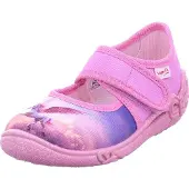 Superfit Kinder-Hausschuh Einhorn BELINDA Pink-Lila-Mehrfarbig, Farbe:rot, EU Größe:33