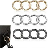 OEM 12 Stahl Karabinerhaken - Kurbel für Türschloss & Geldbörse.