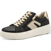 Marco Tozzi Sneaker - Schwarz Combi Synthetik : 38 : Normal Größe: 38 Weite: Normal