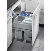 Hailo Abfallsammler 3610631 CS Slide Euro-Cargo S 2x 13 + 30 Liter