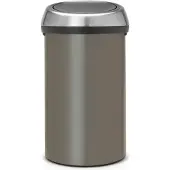 Brabantia Touch Bin Mülleimer 60 Liter Fingerabdruckfrei - 120506