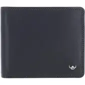 Golden Head Leder Geldbörse Polo RFID Protect Scheintasche 1453 Marineblau dunkelblau