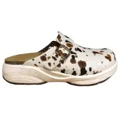 Xsensible Clog Damen Hibiscus Stretchwalker Off White Fantasy-Schuhgröße 40