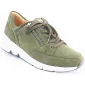 Gabor Velour tundra Sneaker Grün in Gr. 40