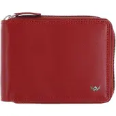 Golden Head Leder Geldbörse Polo RFID Protect RV-Scheintasche 1367 Rot dunkelrot
