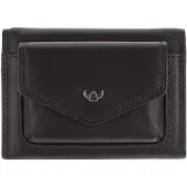 Golden Head Leder Geldbörse Polo RFID Protect Minischeintasche 1079 Dunkelbraun