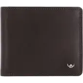 Golden Head Leder Geldbörse Polo RFID Protect Scheintasche mit RV 1395 Dunkelbraun