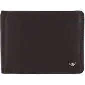 Golden Head Leder Geldbörse Polo RFID Protect Scheintasche mit Geheimfach 1159 Dunkelbraun