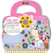 Avenir Foil Art - Einhorn Bastelbuch für Kinder - kreatives Spielzeug