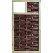 Tetzner & Jentzsch T&J LABO-3D Weidengeflechtzaun 94x180 mit 1 Fenster oben