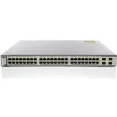 Cisco - WS-C3750G-48PS-S - Catalyst 3750 48 10/100/1000T PoE + 4 SFP Standard Image
