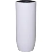 VIVANNO Bodenvase Solerio 33 cm x 33 cm x 80 cm Weiß