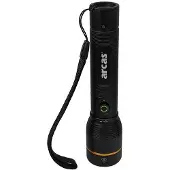 Arcas Taschenlampe LED Rech. 10w+Powerbank