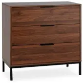 VS VENTA-STOCK KOMMODE 80/80/40 Auri Walnussfarbe