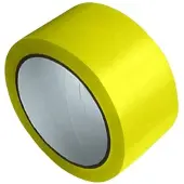 VEPATIM 12x Packband Klebeband Markierungsband PP 48 mm x 66 m gelb
