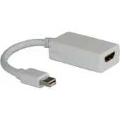 Roline Mini DisplayPort-HDMI Adapter, Mini DP ST - HDMI BU