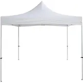 Trendline Faltpavillon weiß, 295 x 295 cm